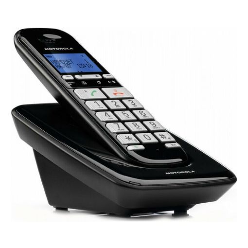 Εικόνα της Ασύρματο Τηλέφωνο Motorola S3001 GR Black