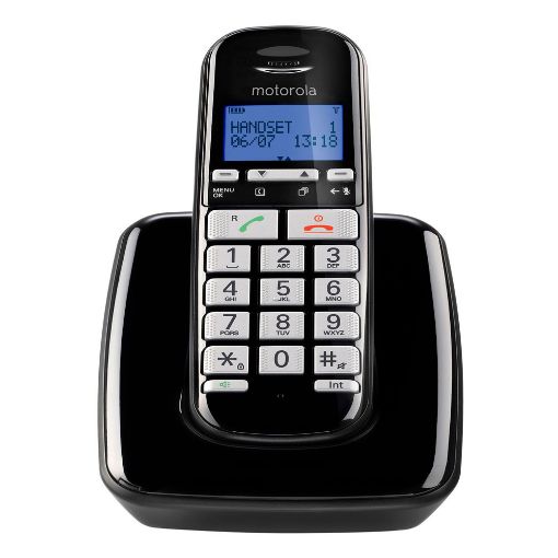 Εικόνα της Ασύρματο Τηλέφωνο Motorola S3001 GR Black