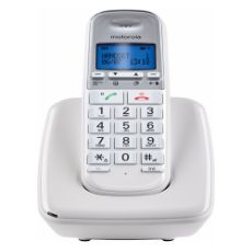 Εικόνα της Ασύρματο Τηλέφωνο Motorola S3001 GR White