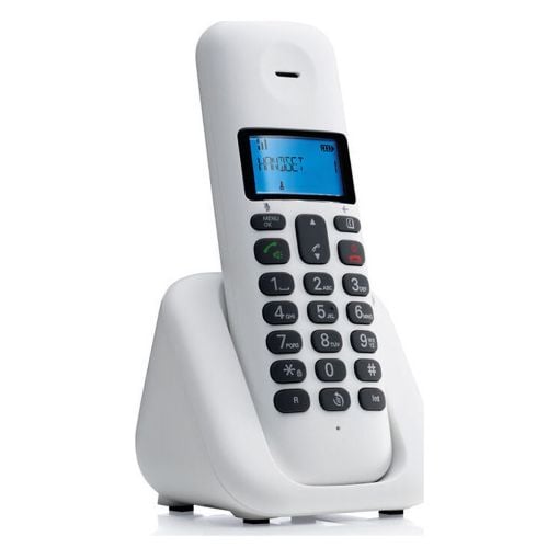 Εικόνα της Ασύρματο Τηλέφωνο Motorola T301W GR White