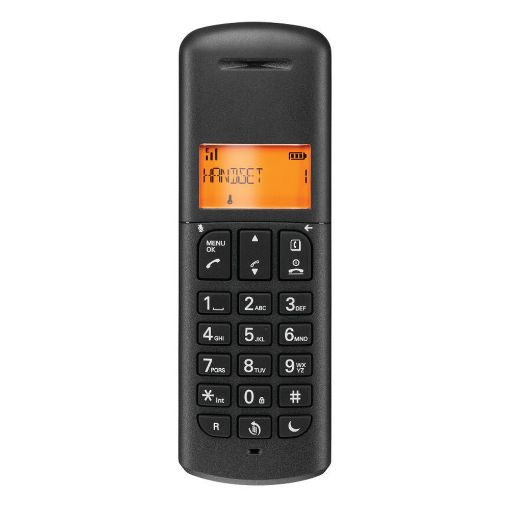 Εικόνα της Ασύρματο Τηλέφωνο Motorola E221 GR Black
