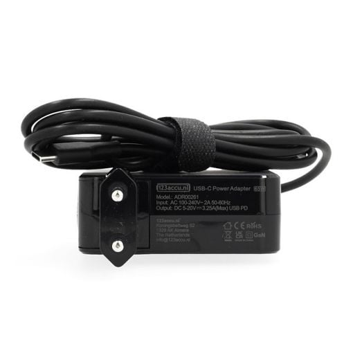 Εικόνα της Universal Τροφοδοτικό Laptop WS Xtreme Power με USB-C 20V 3.25A 65W Μαύρο