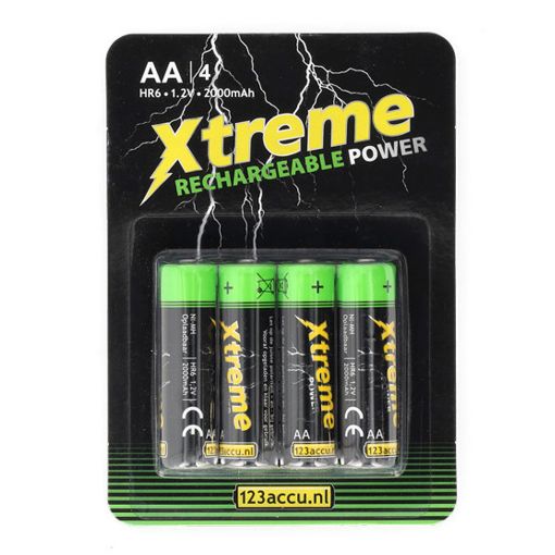 Εικόνα της Επαναφορτιζόμενες Μπαταρίες WS Xtreme Power AA HR6 1.2V 4τμχ