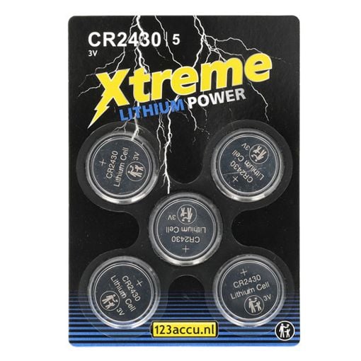 Εικόνα της Μπαταρίες Λιθίου WS Xtreme Power CR2430 3V 5τμχ