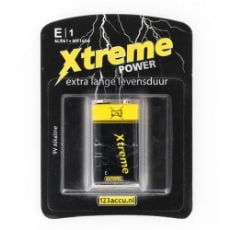 Εικόνα της Αλκαλική Μπαταρία WS Xtreme Power E-Block 6LR61 9V