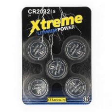 Εικόνα της Μπαταρίες Λιθίου WS Xtreme Power CR2032 3V 5τμχ
