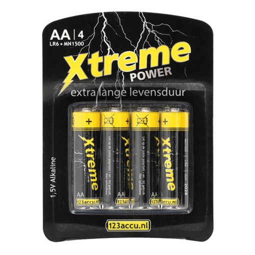 Εικόνα της Αλκαλικές Μπαταρίες WS Xtreme Power AA LR6 1.5V 4τμχ