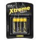 Εικόνα της Αλκαλικές Μπαταρίες WS Xtreme Power AAA LR03 1.5V 4τμχ