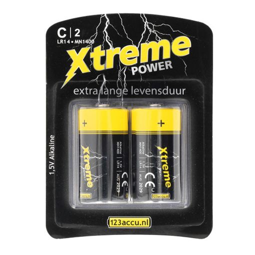 Εικόνα της Αλκαλικές Μπαταρίες WS Xtreme Power LR14 C 1.5V 2τμχ