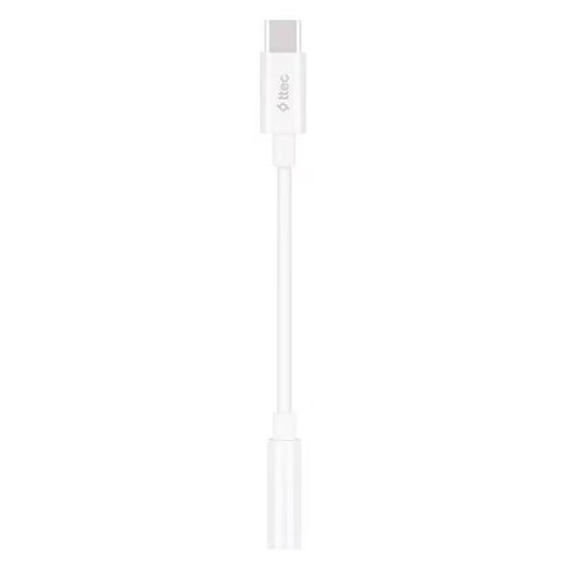Εικόνα της Converter TTEC USB-C Male to 3.5mm 11cm White 2AK04B