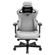 Εικόνα της Gaming Chair Anda Seat Kaiser 3E Series XL Linen Fabric Grey AD12YNDC-XL-37-G-CF-G01