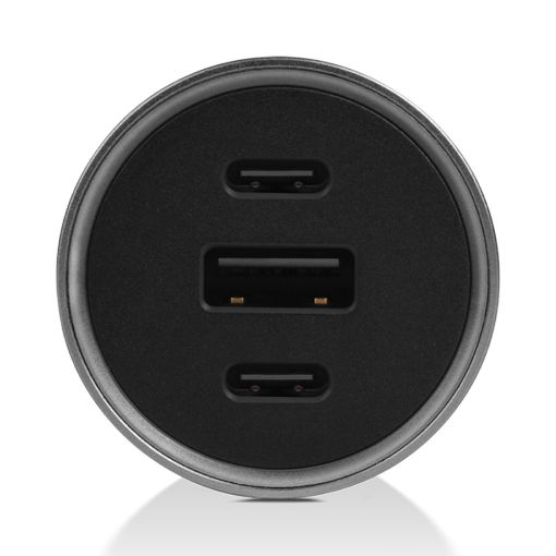 Εικόνα της Φορτιστής Αυτοκινήτου TTEC Trio PD 2x USB-C & USB-A 130W Black 2CKP05S