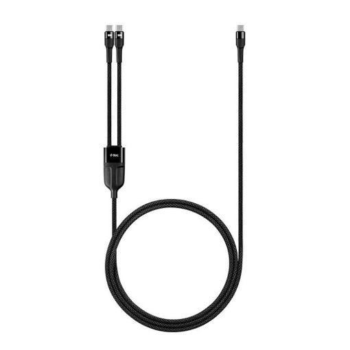 Εικόνα της Καλώδιο TTEC AlumiCable Duo 2x USB-C to USB-C 100W 1.5m 2DK55S
