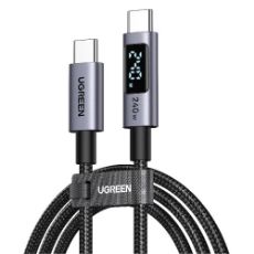 Εικόνα της Καλώδιο Ugreen L530 USB-C to USB-C 240W PD 2m Black 65867