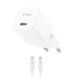 Εικόνα της Φορτιστής TTEC GAN PD USB-C 20W με Καλώδιο USB-C to Lightning 1.5m White 2SCG20LB