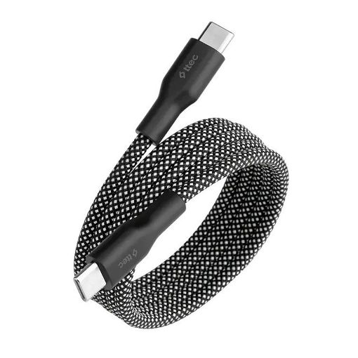 Εικόνα της Καλώδιο TTEC AlumiCable Magnetic USB-C to USB-C 60W 1m Black 2DK61S