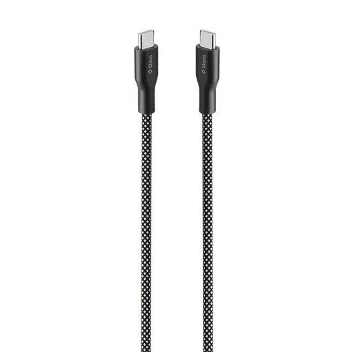 Εικόνα της Καλώδιο TTEC AlumiCable Magnetic USB-C to USB-C 60W 1m Black 2DK61S