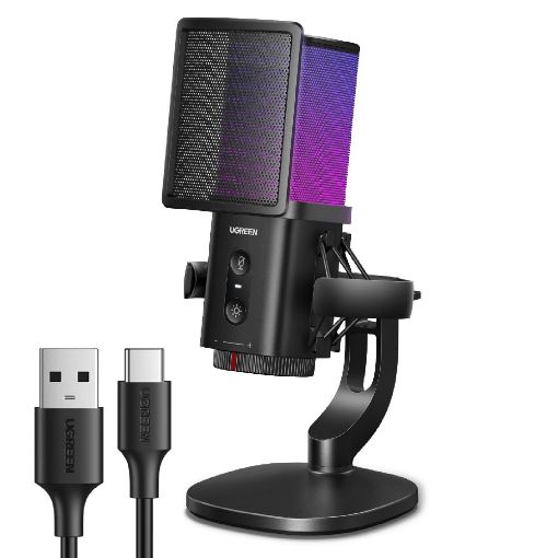Εικόνα της Μικρόφωνο Ugreen CM581 RGB Black 65629