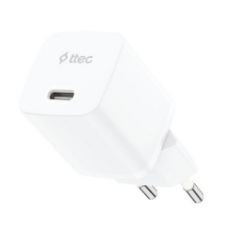 Εικόνα της Φορτιστής TTEC GAN PD USB-C 20W με Καλώδιο USB-C 60W White 2SCG20CB