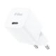 Εικόνα της Φορτιστής TTEC GAN PD USB-C 20W με Καλώδιο USB-C 60W White 2SCG20CB