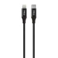Εικόνα της Καλώδιο TTEC USB-C to Lightning 1.5m Black 2DK41S