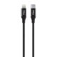 Εικόνα της Καλώδιο TTEC USB-C to Lightning 1.5m Black 2DK41S