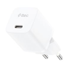 Εικόνα της Φορτιστής TTEC GAN PD USB-C 20W White 2SCG20B