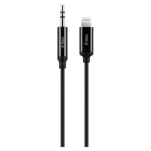 Εικόνα της Καλώδιο TTEC Lightning to 3.5mm 1m Black 2DK42S