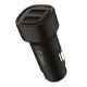 Εικόνα της Φορτιστής Αυτοκινήτου TTEC Duo 2x USB-A με Καλώδιο Lightning & USB-C 3.1A 15.5W 2CKS31DS
