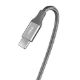 Εικόνα της Καλώδιο TTEC AlumiCable USB-C to USB-C 65W 3m Space Grey 2DK52UG