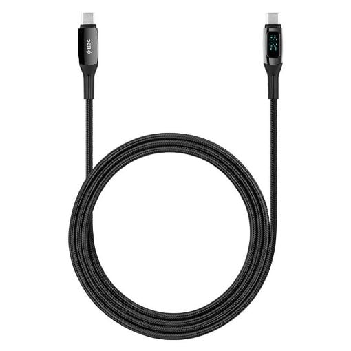 Εικόνα της Καλώδιο TTEC AlumiCable LCD USB-C to USB-C 100W 1.5m Black 2DK57S