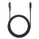 Εικόνα της Καλώδιο TTEC AlumiCable LCD USB-C to USB-C 100W 1.5m Black 2DK57S