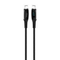 Εικόνα της Καλώδιο TTEC AlumiCable LCD USB-C to USB-C 100W 1.5m Black 2DK57S