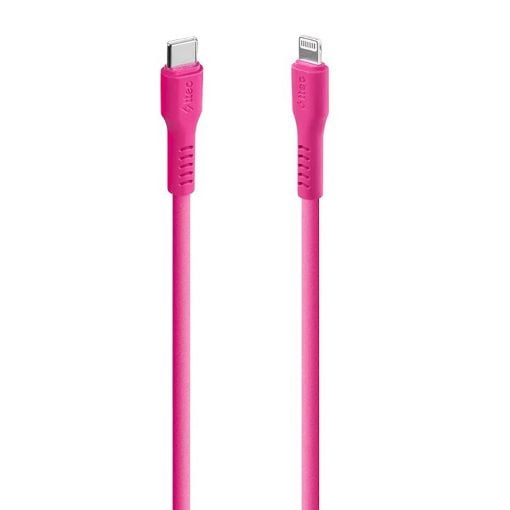 Εικόνα της Καλώδιο TTEC AlumiCable USB-C to Lightning 60W 1.2m Neon Pink 2DK60NP