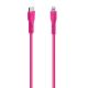 Εικόνα της Καλώδιο TTEC AlumiCable USB-C to Lightning 60W 1.2m Neon Pink 2DK60NP