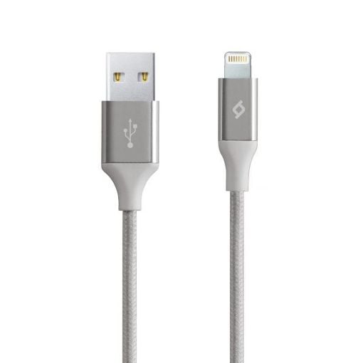 Εικόνα της Καλώδιο TTEC AlumiCable USB-A to Lightning 1.2m Silver 2DK16G