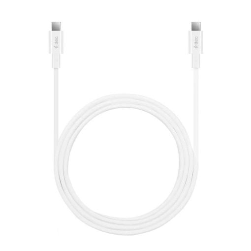 Εικόνα της Καλώδιο TTEC USB-C to USB-C 100W 1.5m White 2DK49B