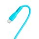 Εικόνα της Καλώδιο TTEC AlumiCable USB-C to USB-C 60W 1.2m Neon Blue 2DK59NM