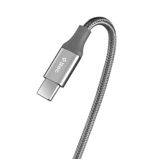 Εικόνα της Καλώδιο TTEC AlumiCable USB-C to USB-C 65W 30cm Space Grey 2DK50UG