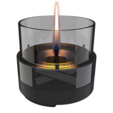 Εικόνα της Επιτραπέζια Εστία Φωτιάς Tenderflame Rosie 18 19.7x13.8cm 250ml Black Smoke TF-600172