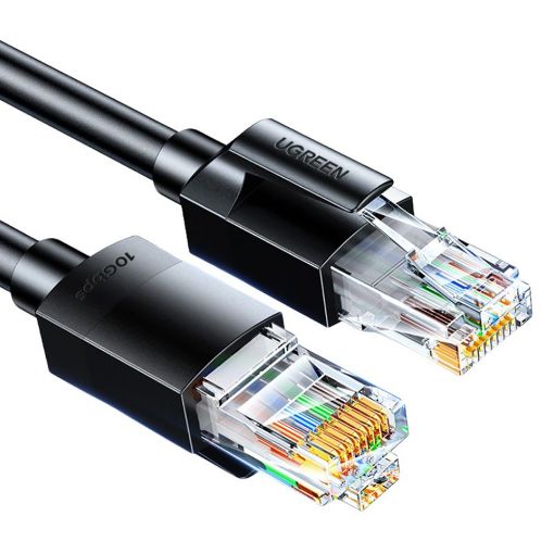 Εικόνα της Καλώδιο Δικτύου Ugreen NW315 U/UTP Cat.6A 0.5m Black 55154