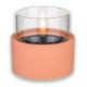 Εικόνα της Επιτραπέζια Εστία Φωτιάς Tenderflame Breeze 10 10x8.5cm 200ml Peach TF-600076