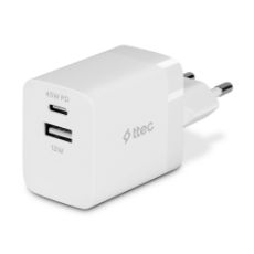 Εικόνα της Φορτιστής TTEC Duo GAN PD USB-C & USB-A 45W White 2SCP02B