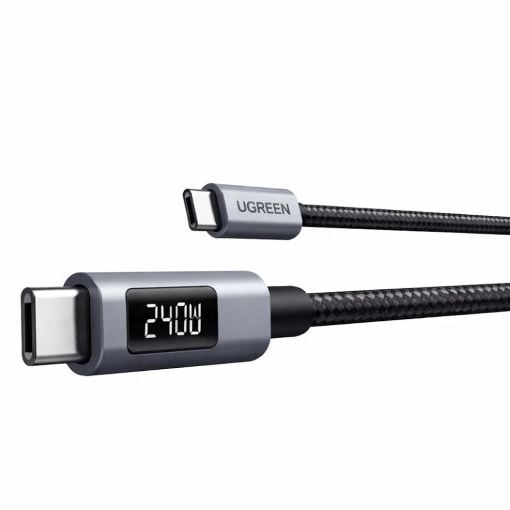 Εικόνα της Καλώδιο Ugreen L530 USB-C to USB-C 240W PD 1m Black 65866