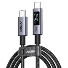 Εικόνα της Καλώδιο Ugreen L530 USB-C to USB-C 240W PD 1m Black 65866