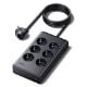 Εικόνα της Πολύπριζο Ugreen S622 6 Θέσεων με 3x USB-A & 1x USB-C 1.5m Black 75141
