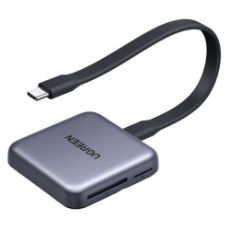 Εικόνα της Card Reader Ugreen CM898 Magnetic SD/TF Card Space Gray 65095