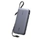 Εικόνα της Power Bank Ugreen PB552 25000mAh USB-A/USB-C PD with Built-in Cable 165W Grey 55995B