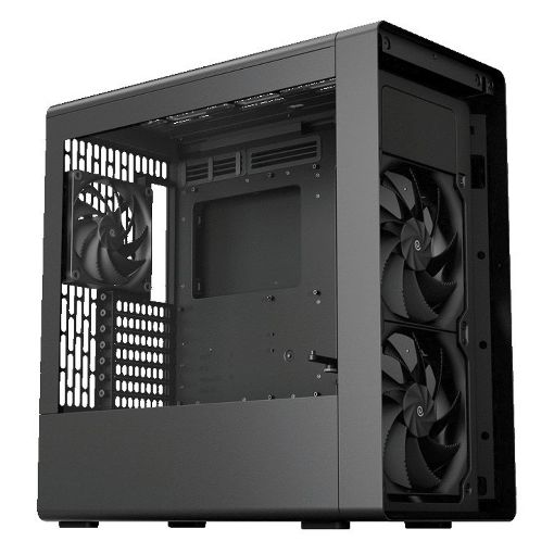 Εικόνα της Havn BF 360 Flow Tempered Glass with Fans Black HVN-CA-BF360-04