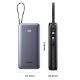 Εικόνα της Power Bank Ugreen PB528 20000mAh USB-C/USB-A with Built-in Cable 30W Grey 55985B